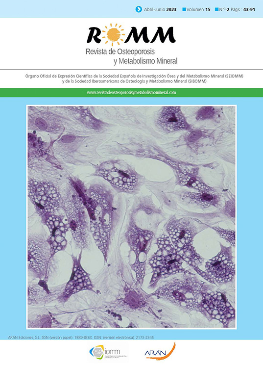 Revista de Osteoporosis y Metabolismo Mineral