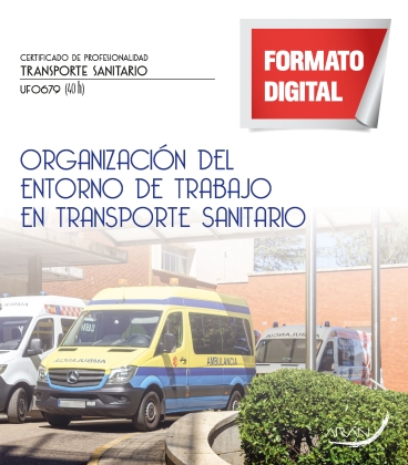 Organización del entorno de trabajo en transporte sanitario