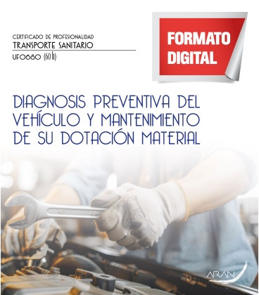 Diagnosis preventiva del vehículo y mantenimiento de su dotación material