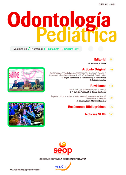 Revista Odontología Pediátrica